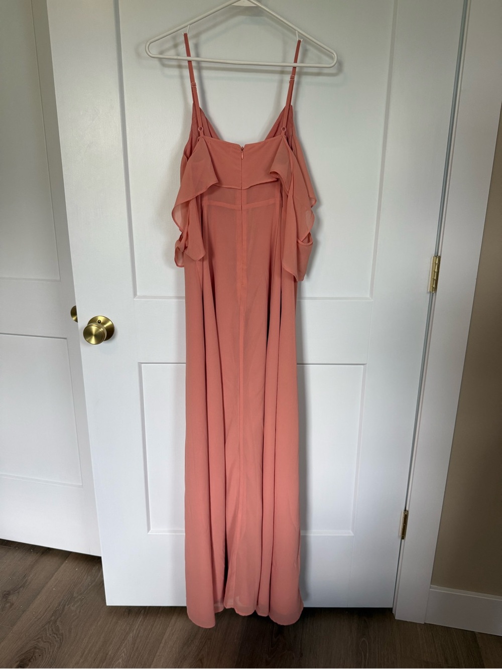 Long Button Front Dress - Picture 7 of 8